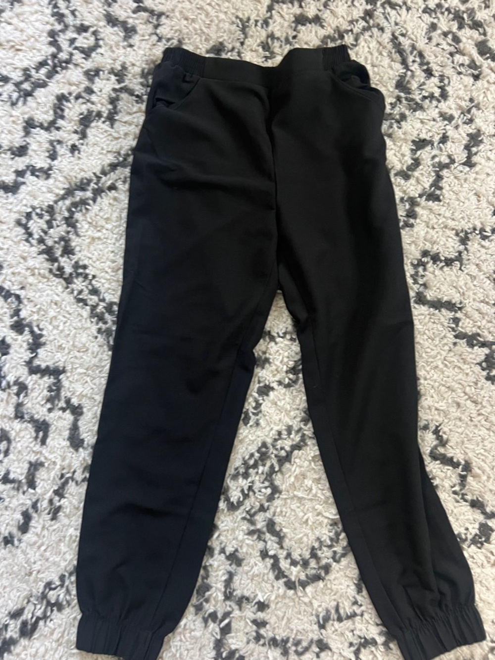 love...ady Black Kids Jogger Sweatpants